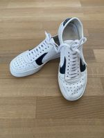 Navyboot Damen Sneaker Weiss Plateau Leder Gr. 40