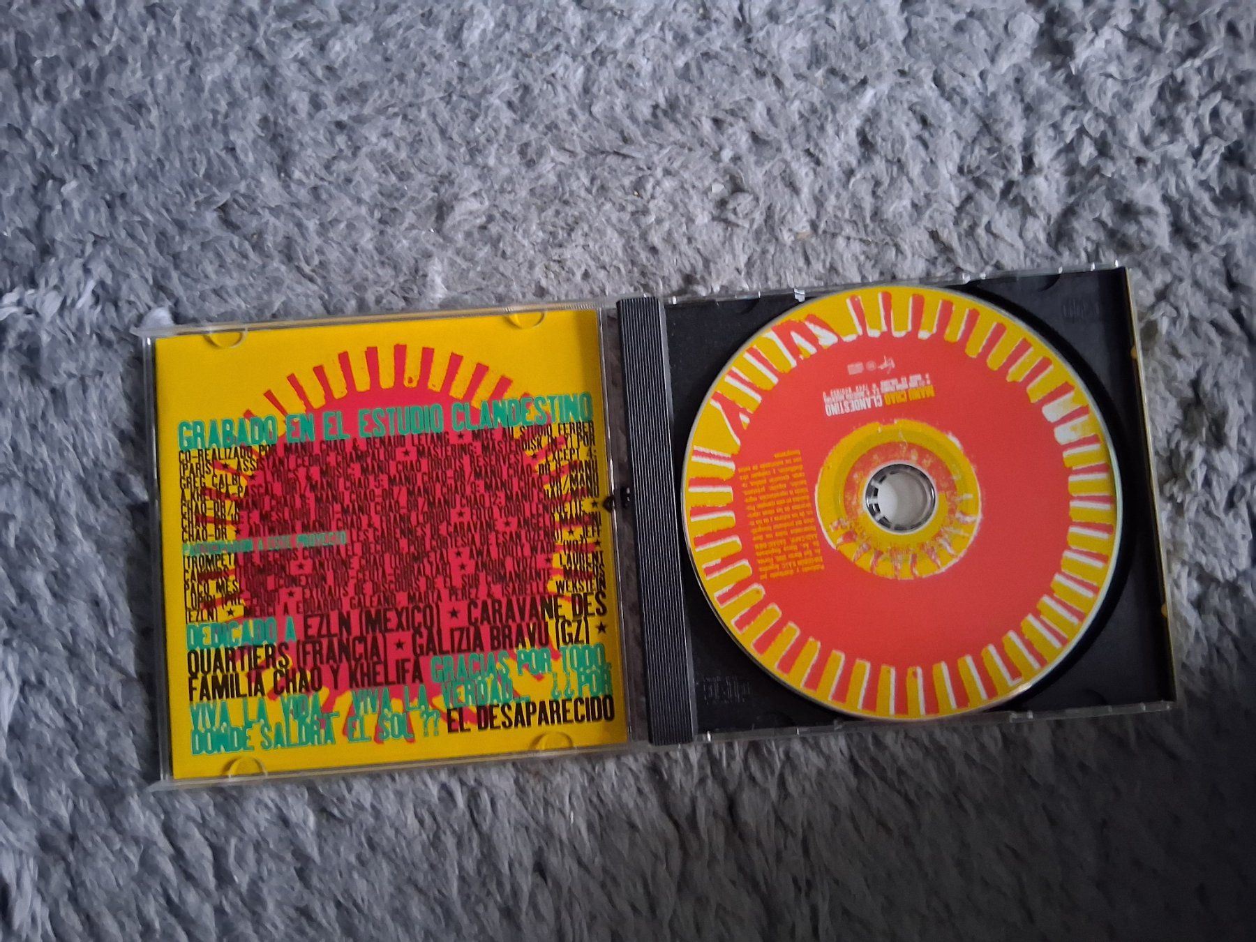 CD: MANU CHAO   CLANDESTINO      CD – Usato da Wetzikon ZH venduto da Ramones01 2