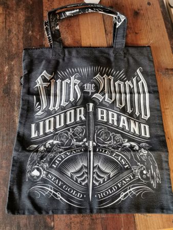 Tasche Fu** The World *NEU* Handtasche Stofftasche