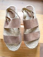 JUTELAUNE Sandalen handcrafted taupe Gr. 40
