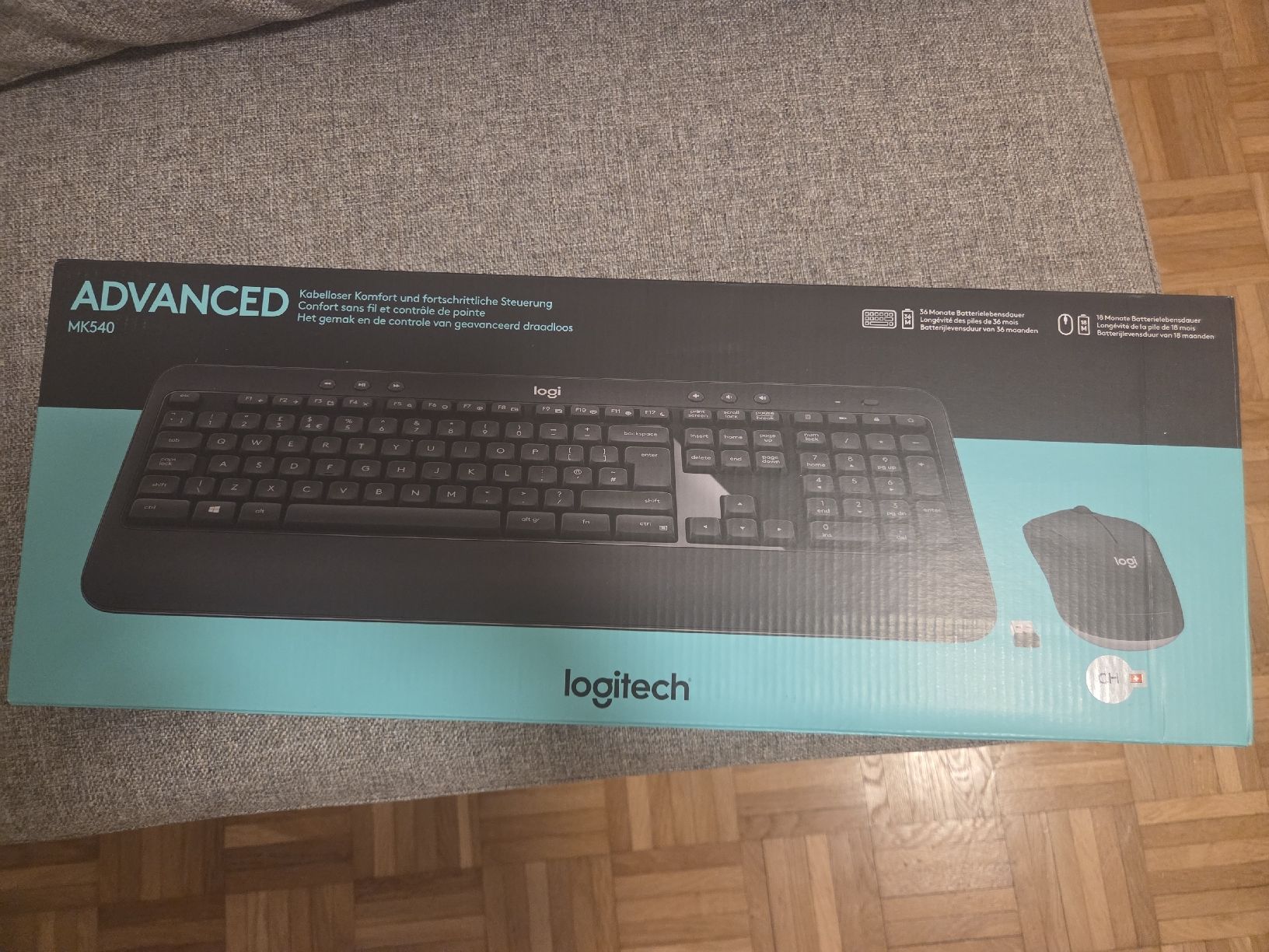 Logitech Tastiere: Logitech MK540 Advanced Wireless Keyboard & Mouse Combo – Nuovo e nell'imballaggio originale da Basel venduto da nin_8vcy
