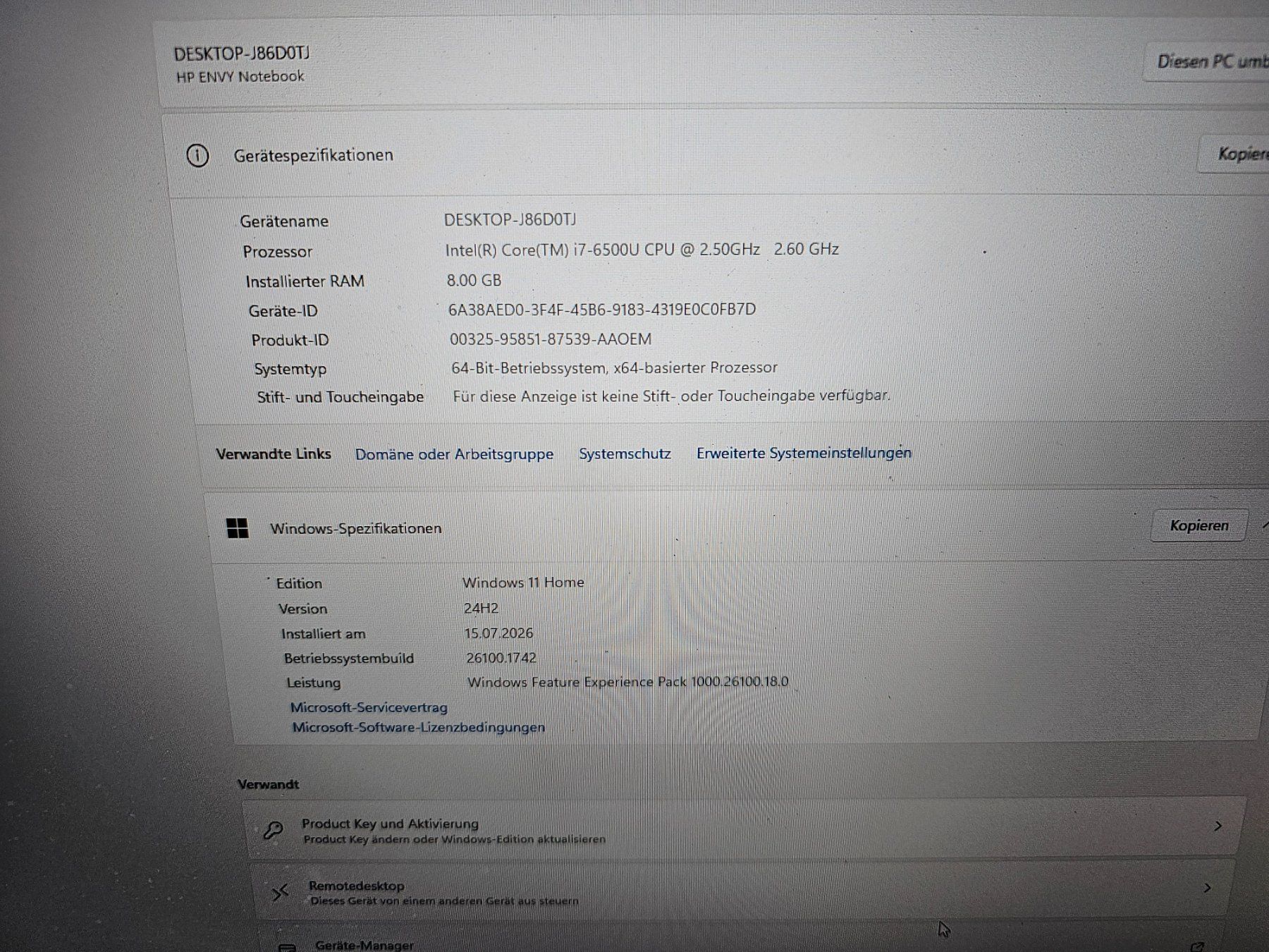 Hewlett Packard Notebook: HP Envy 17 Zoll – Usato da Burgdorf venduto da weggu.666 5