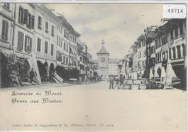 Souvenir de Morat - Gruss aus Murten - animee