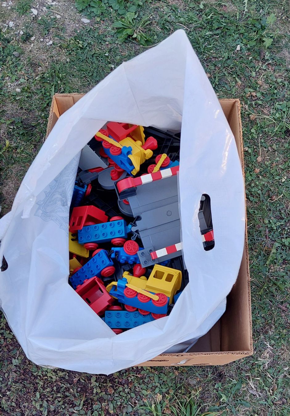 Lego Giocattoli: ! Grosses Lego Duplo Eisenbahn Set ! – Usato da Uitikon Waldegg venduto da Smeragol 9