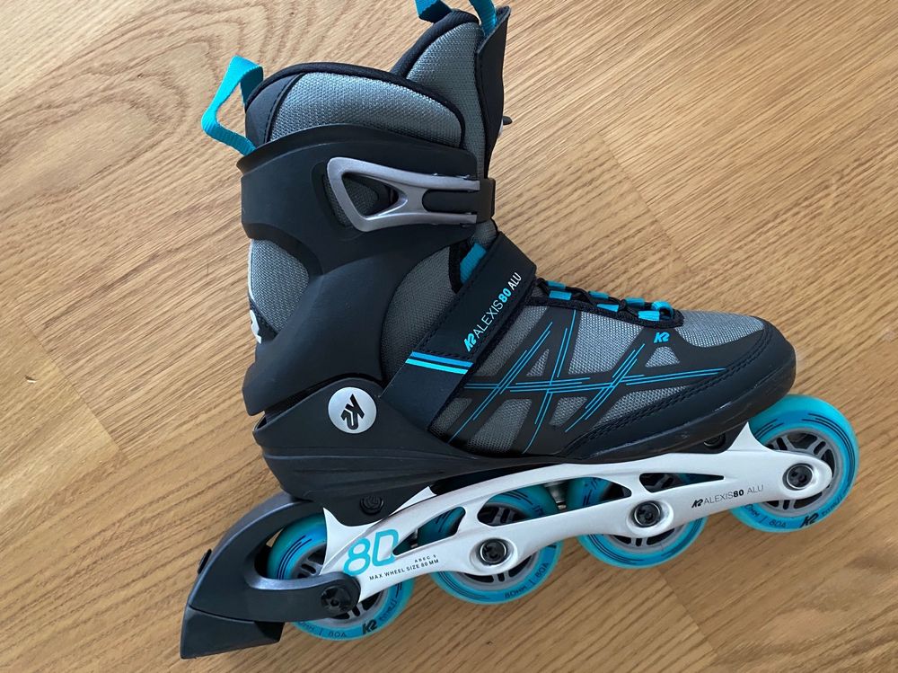 Patins à roulettes pour femme K2 Alexis 80 Alu