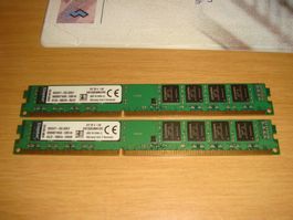 2 stück 8gb ddr3 PC3 10600 (1333) RAM für Computer.