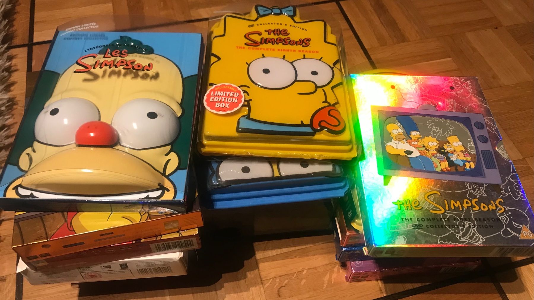 Alle DVDs: Collection complète DVD The Simpsons en anglais 10 coffrets – Gebraucht aus Chesières von Dungaraid
