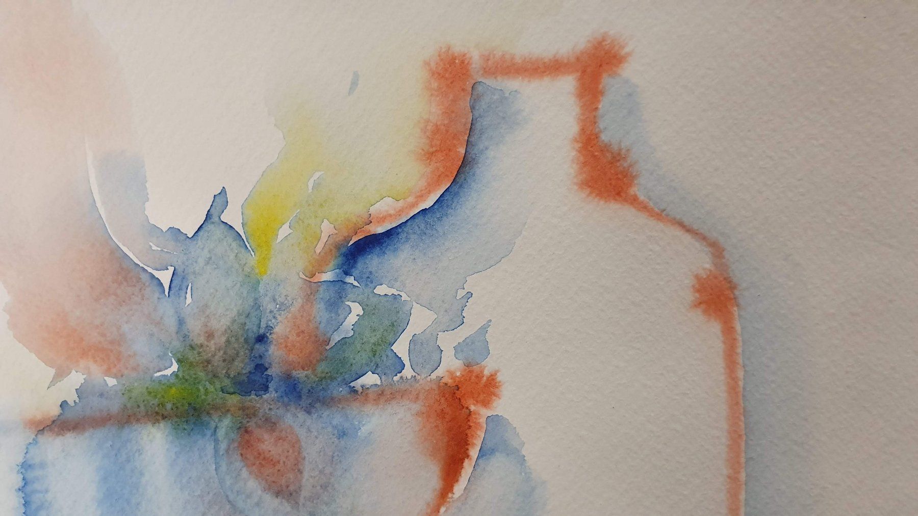 Dipinti: Stillleben Aquarell A4 Ruth Rietmann – Usato da Dietlikon venduto da Justus4 4