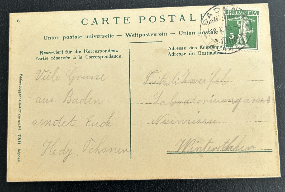 Cartoline postali: Rüeblikarte Schulzimmer  – Usato da Horw venduto da Tellbub 1