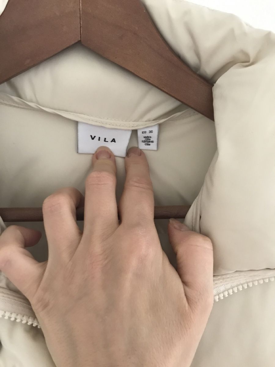 Vila Gilet & Giacche senza maniche: VILA Weste lang Gr. 36 cremefarben Winter Herbst – Nuovo (secondo la descrizione) da Basel venduto da vitaminka 3