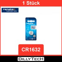 Renata CR1632 Lithium Knopfzellenbatterie - 1 Stk.