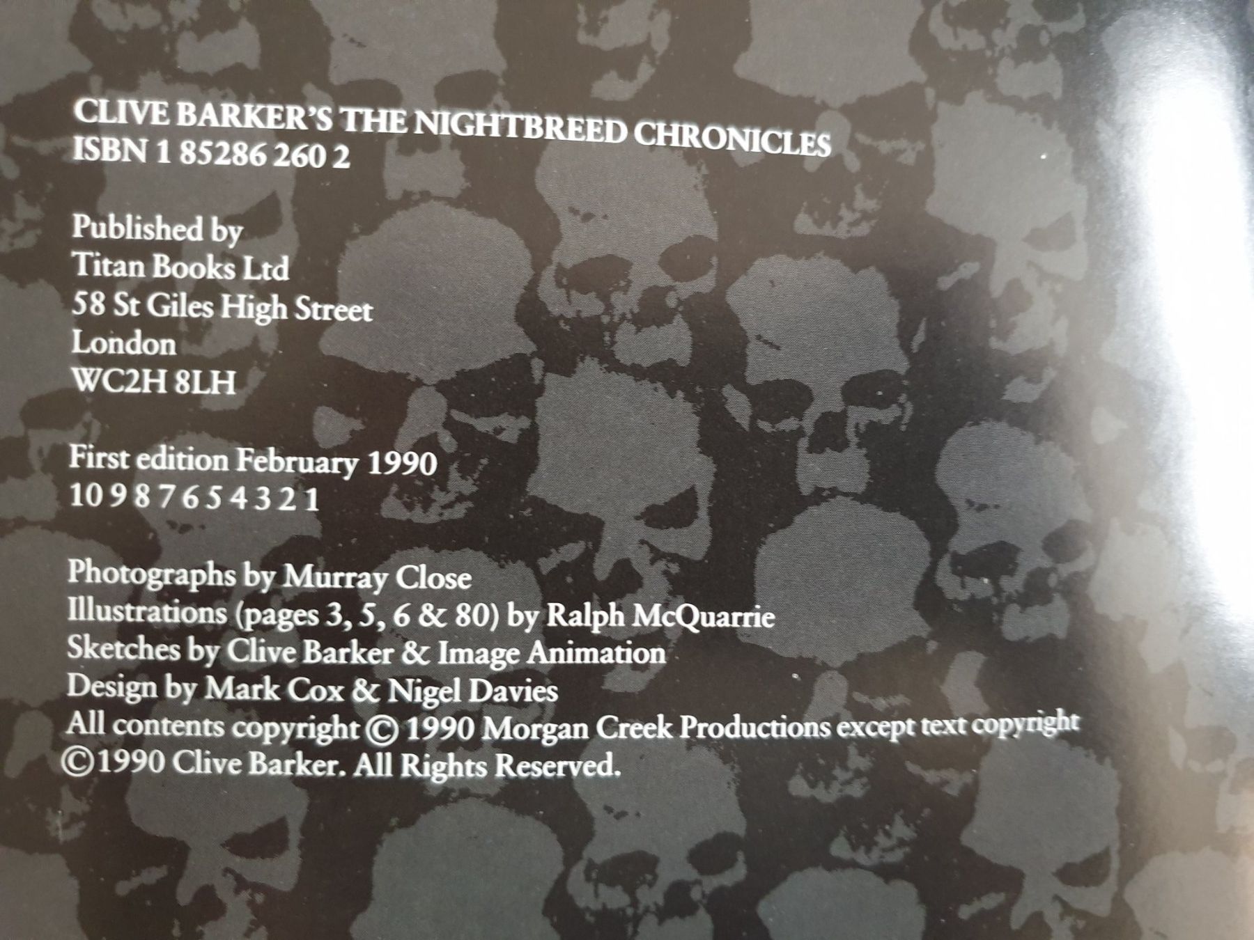 Bücher: Clive Barker's The Nightbreed Chronicles – Gebraucht aus Tuggen von Mviola2 5