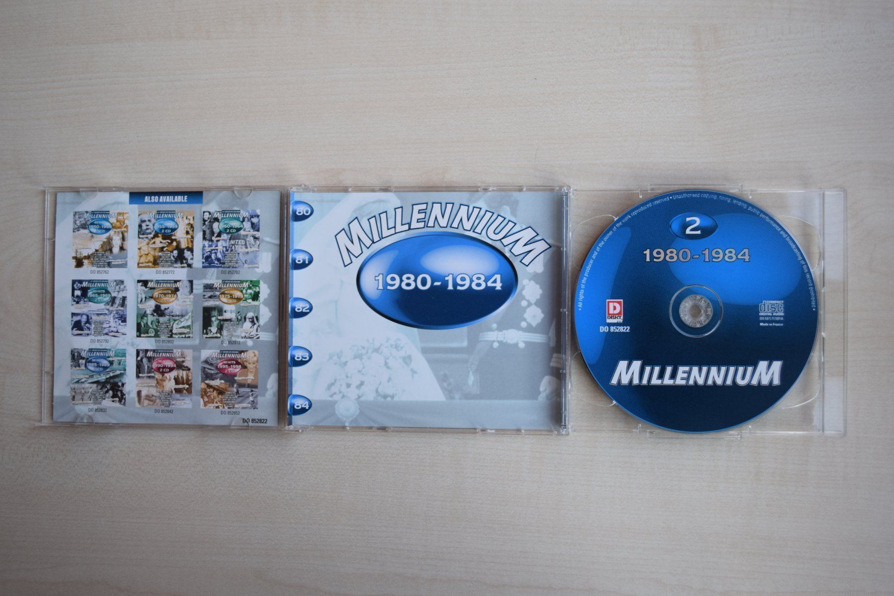CDs: MILLENIUM 1980-1984/2CDs (477) – D'occasion à Reutigen par DONDON55 4