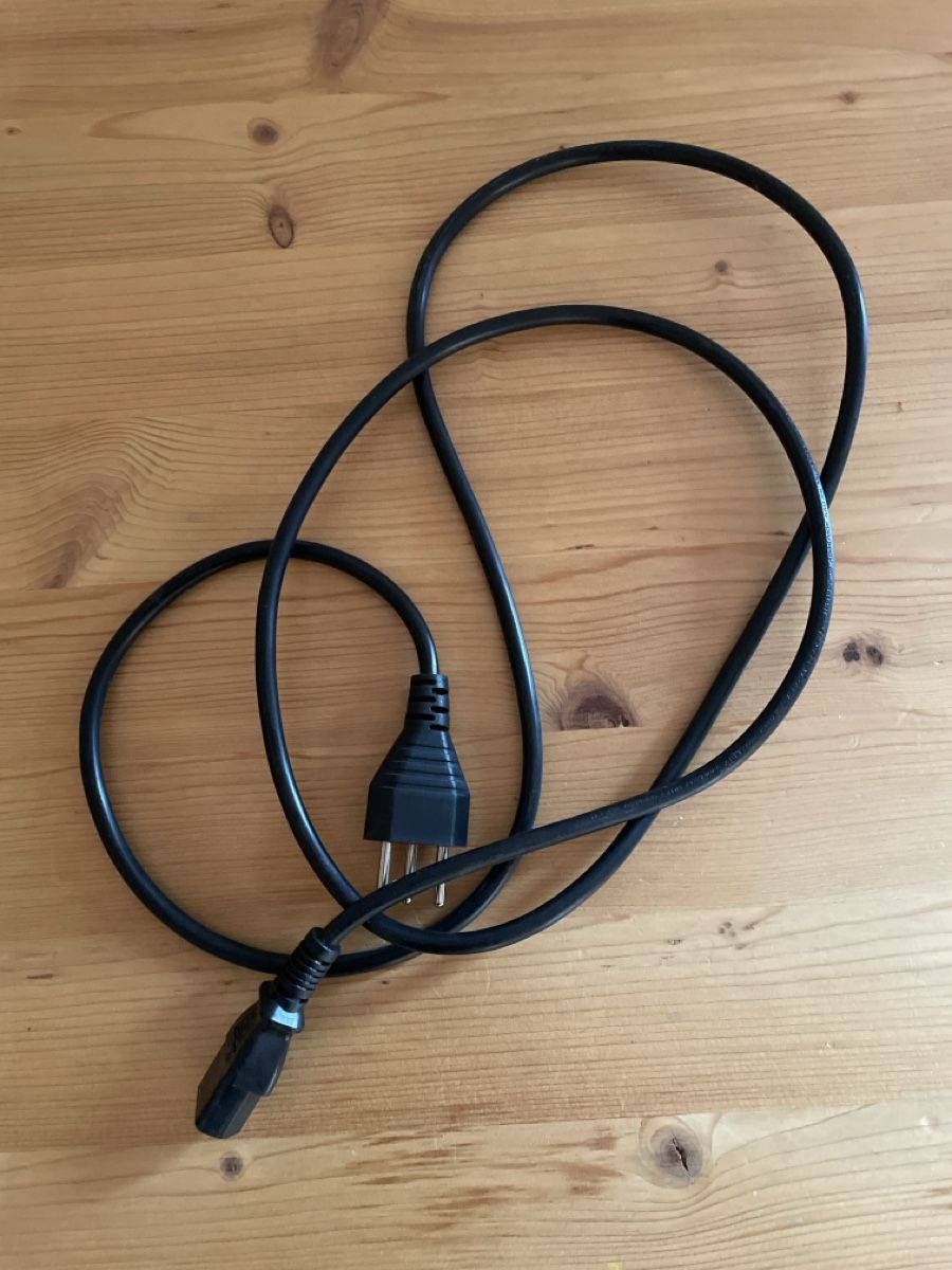 Cavi: Stromkabel, Netzkabel - Top Zustand, Schwarz, Stecker Typ J – Usato da Spreitenbach venduto da Gloxinia