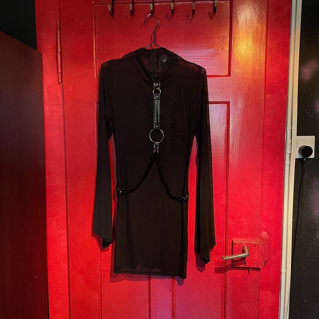 Killstar Vestiti: Killstar Sheer Bondage Long Sleeve Dress – Usato da Zürich venduto da Swiss_Rhapsody 2