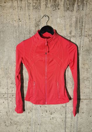 Lululemon Define Jacket Gr. 2 / EU 34 Top Zustand Pink Coral