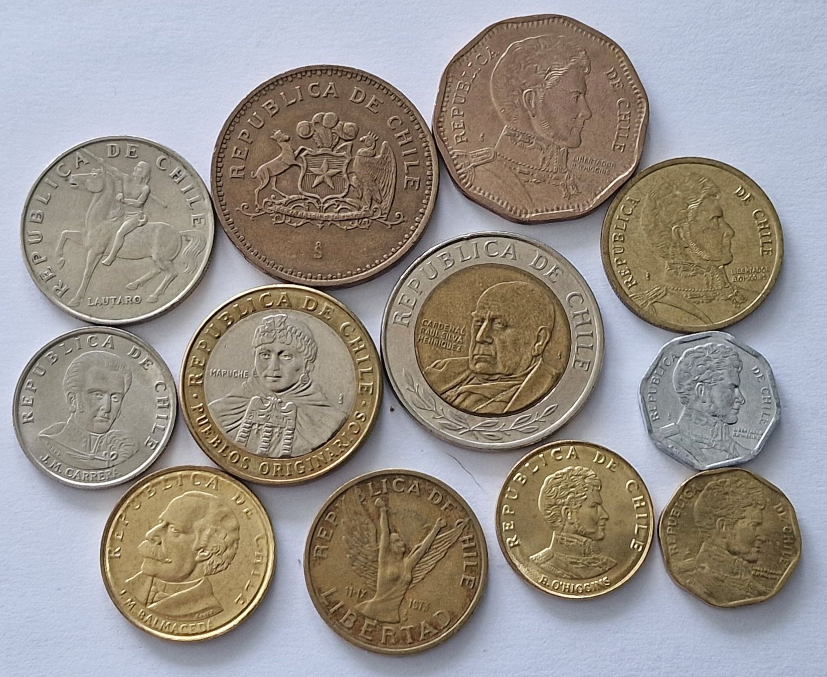 Tutti le monete: 12 x Chile – Usato da Illnau venduto da swisshippo 1