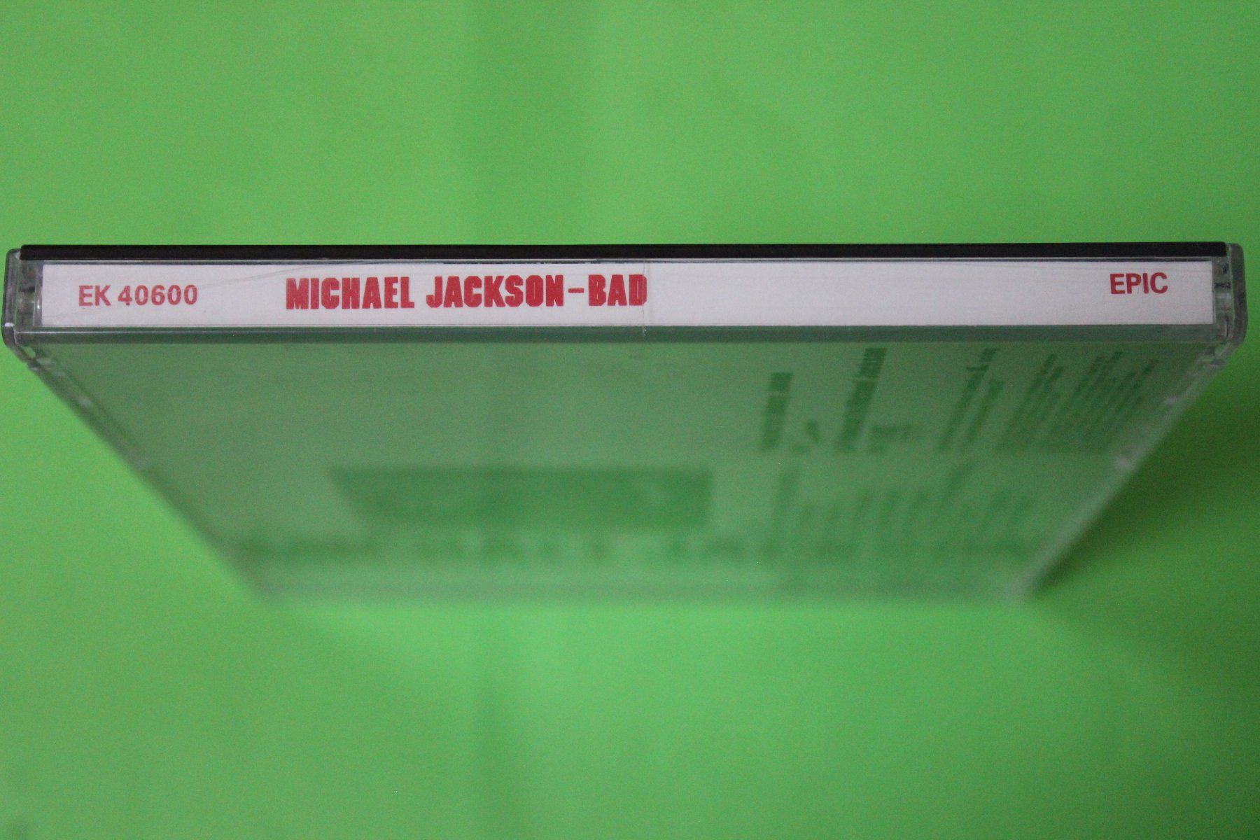 CD: Michael Jackson - Bad CD USA Booklet Canada (Label: Epic) – Usato da Tübach venduto da JamesStone 5