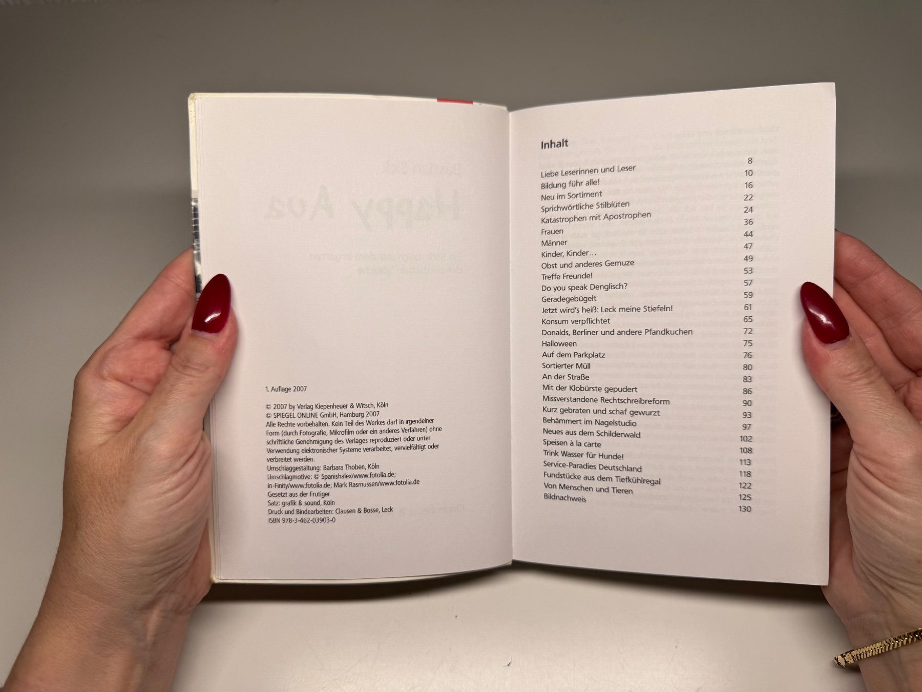 Libri: BUCH: Bastian Sick, Happy Aua – Usato da Grosswangen venduto da Kleine.Knoepfe 4