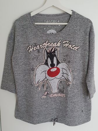 Frogbox Sweatshirt Motiv Sylvester Gr. M - wenig getragen