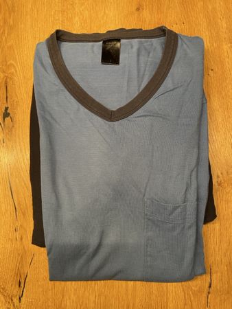 Pyjama Calida blau mit Brusttasche für ca 14/15 Jährige
