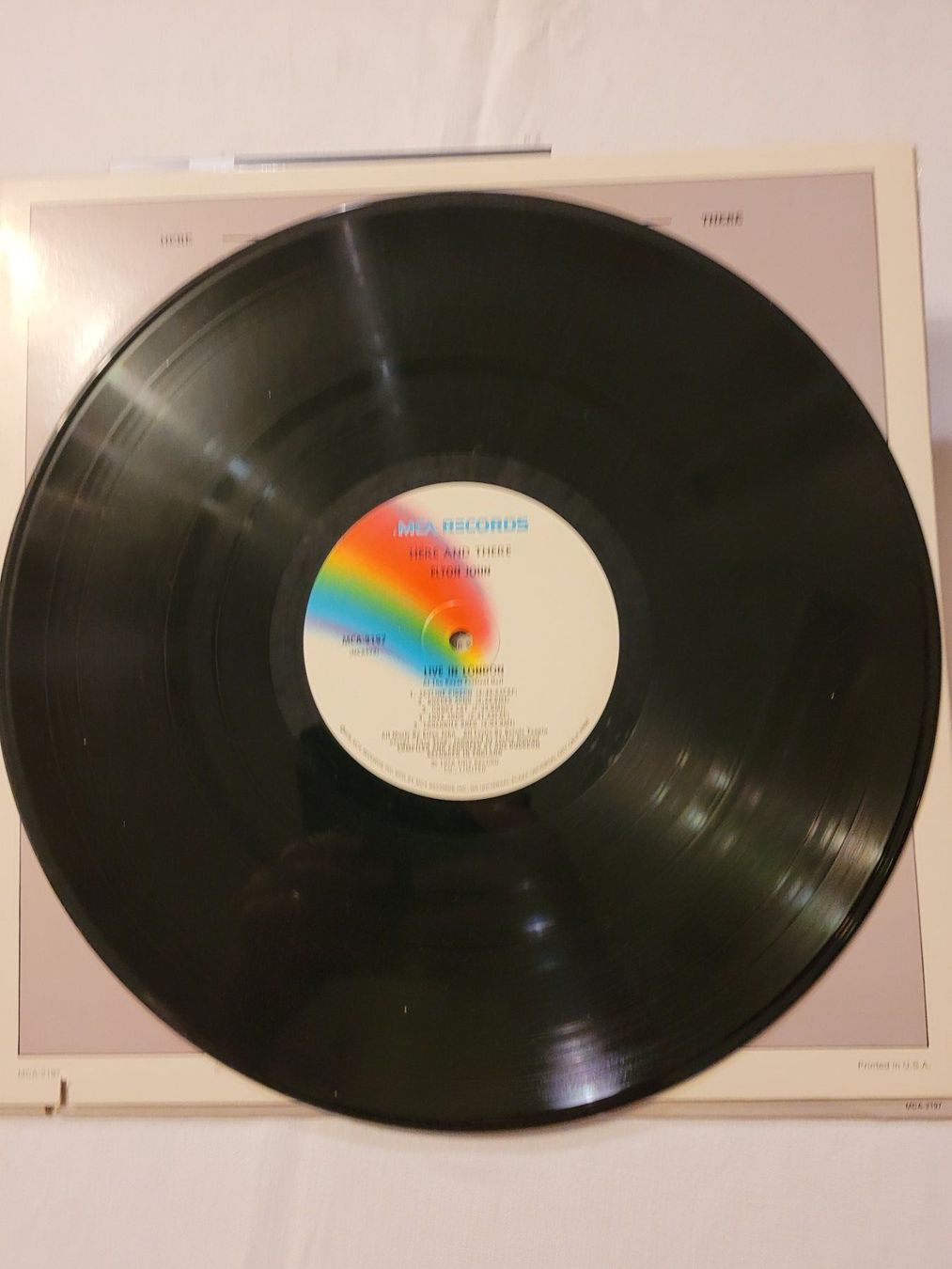 Dischi in vinile: Vinyle Elton John "Here and There" occasion – Usato da la Chaux-de-Fonds venduto da Lampe 2
