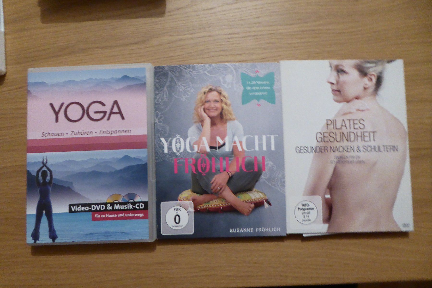 Tutti i DVDs: 3xDVD + Musik CD Yoga Pilates – Usato da Allschwil venduto da Summelsarium