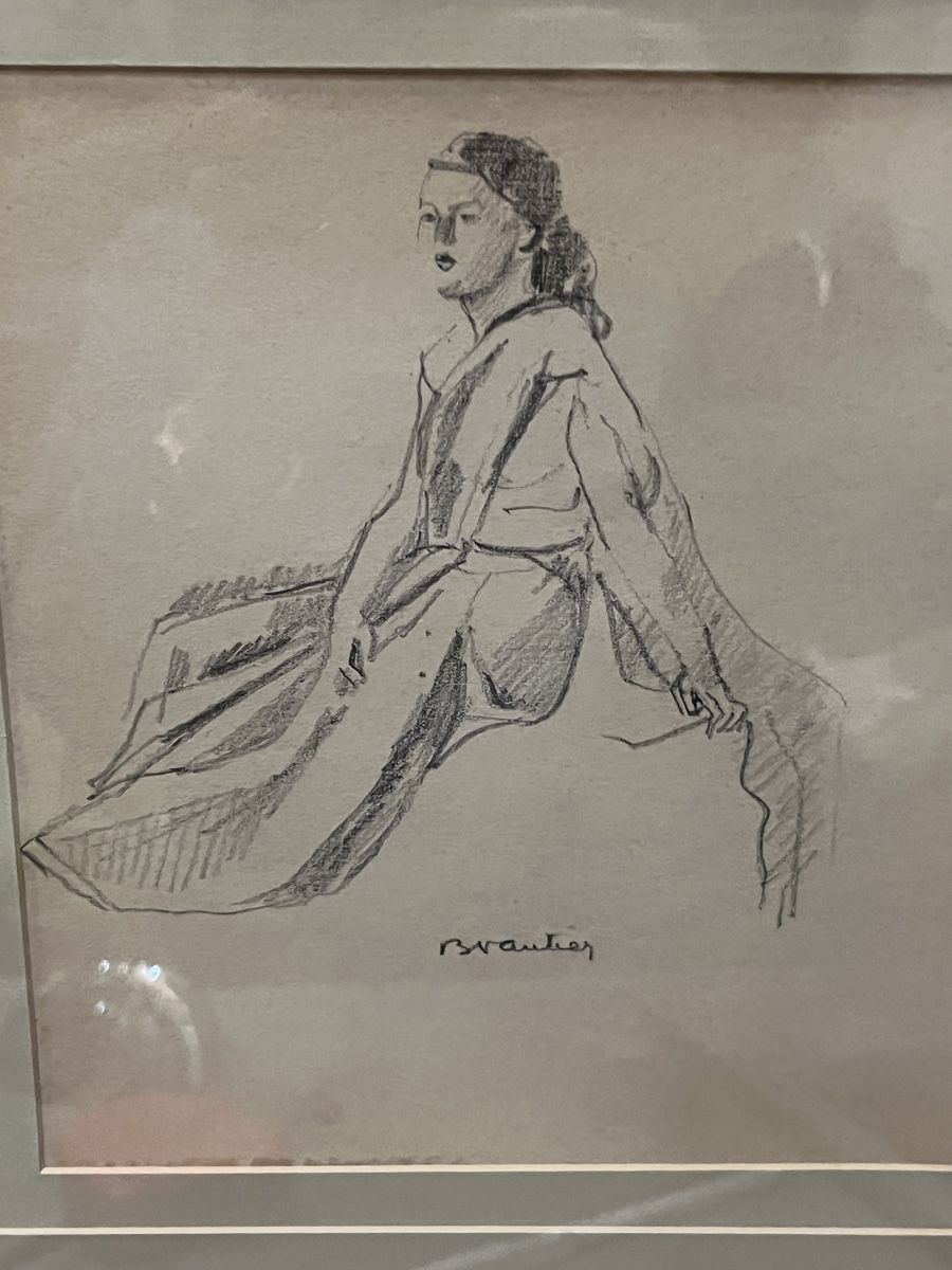 Dipinti: BENJAMIN VAUTIER(1895-1974)Dessin signé – Usato da Genève venduto da Qanil77 4