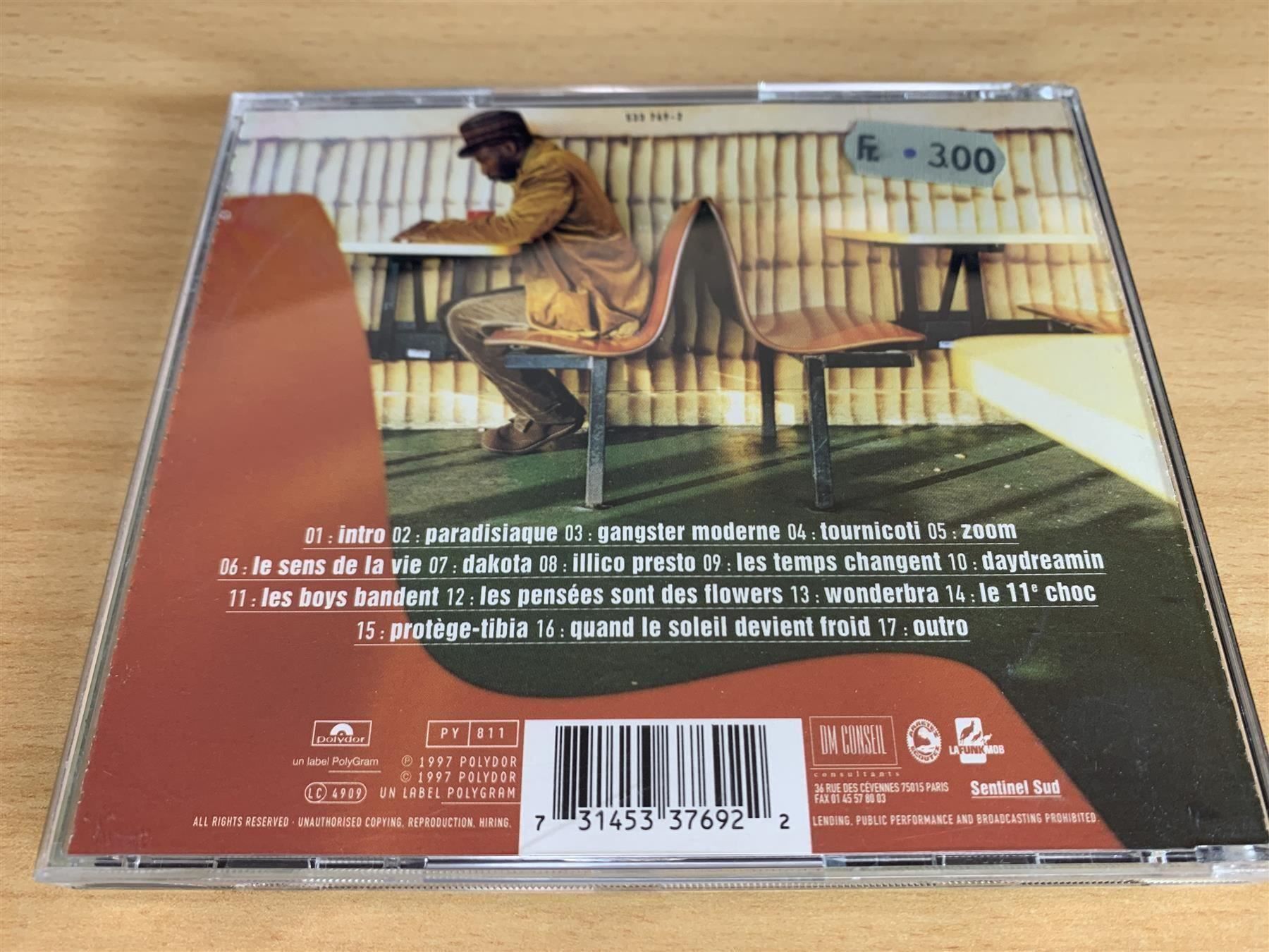 CD: MC Solaar – Paradisiaque – Usato da Rikon im Tösstal venduto da Alpenmutz 1