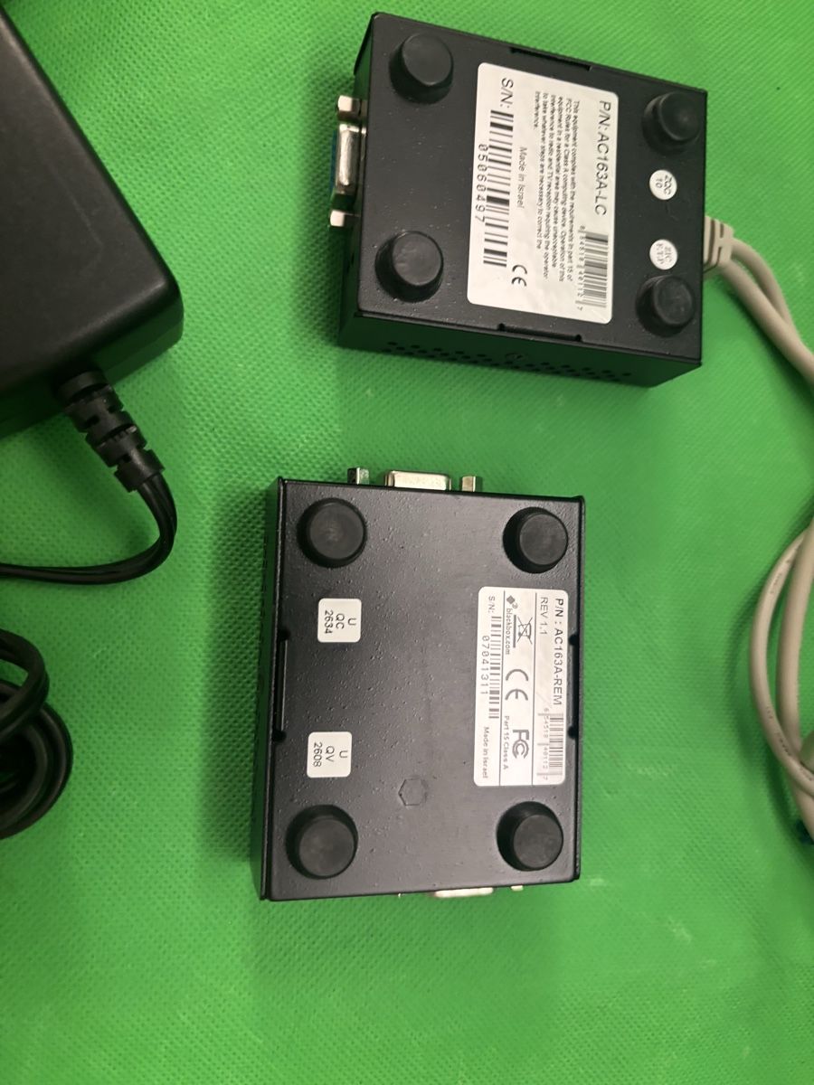 Convertitori: Black Box CAT5 Video RS232 Extender Set gebraucht – Usato da Kilchberg ZH venduto da bionicdog 4