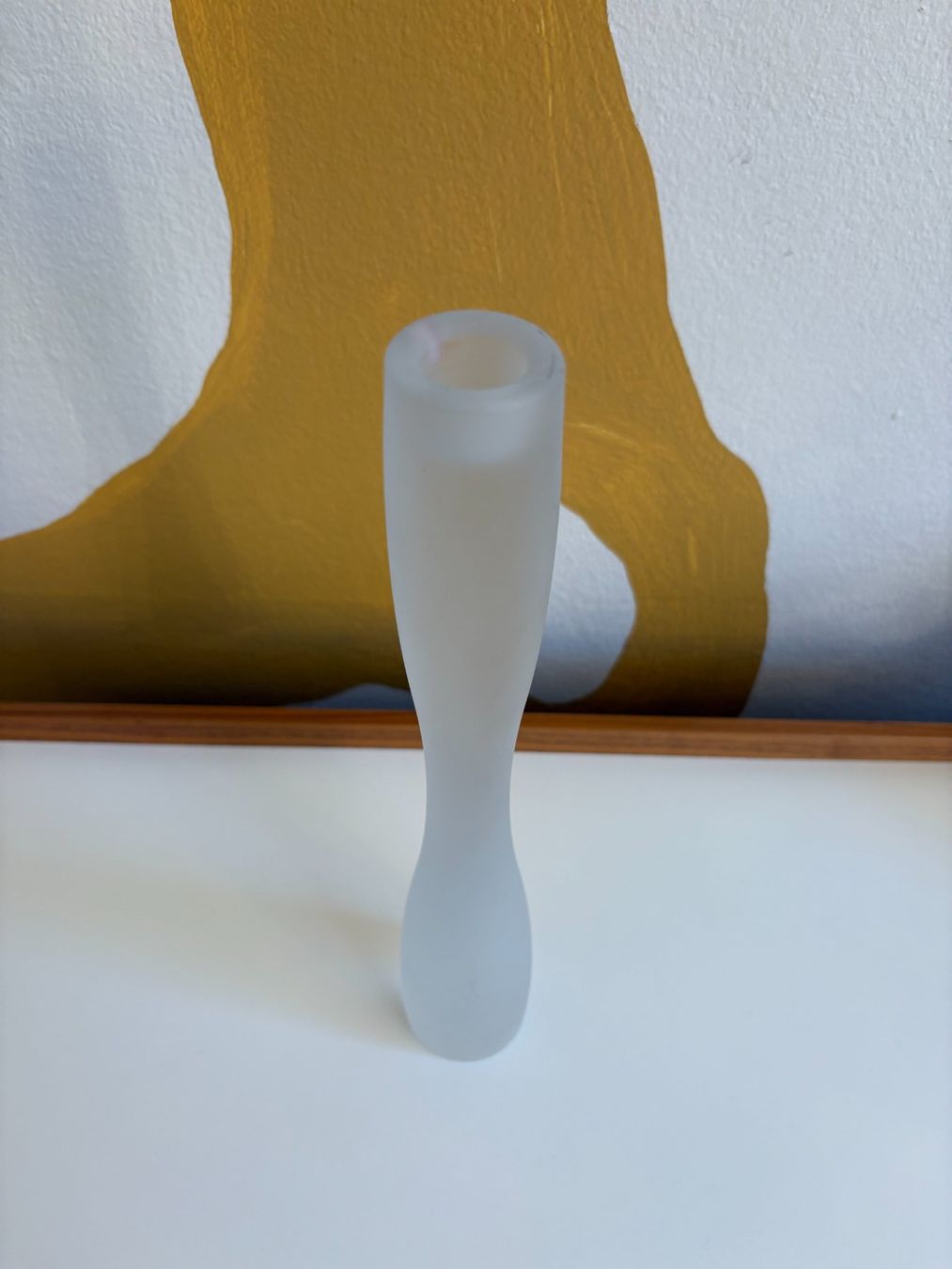 Iittala Portacandele: Iittala "Marcel" Glas Kerzenständer Timo Sarpaneva 31 cm – Usato da Zürich venduto da timeless.tones 2