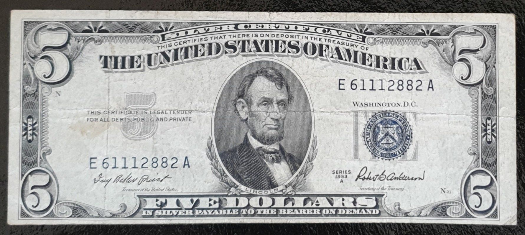 Banconote: One dollar USA und Five dollars USA – Usato da Conthey venduto da donaldC
