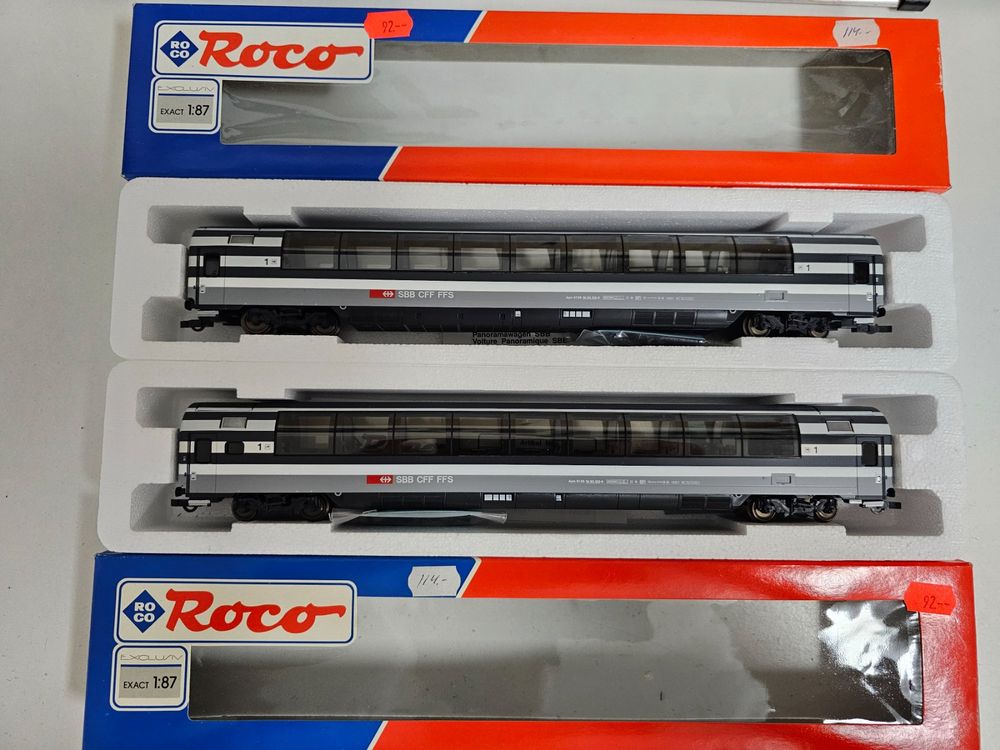 Roco 44426 – Voiture Voyageurs FS BD3R (H0, époque 3, éclairage) – Occasion Vitrine