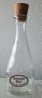 Schöne Ölflasche Glasflasche Flasche mit Korkzapfen 1 Liter