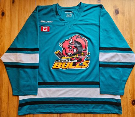 Trikot Belleville Bulls #15 Bauer Gr. XL NHL Kanada Canada