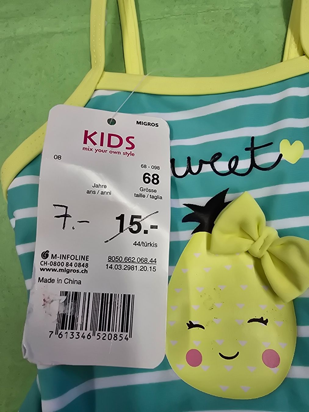 Costumi da bagno: Badekleid Grösse 68 – Nuovo (secondo la descrizione) da Schönenwerd venduto da Chez_Mimi 3