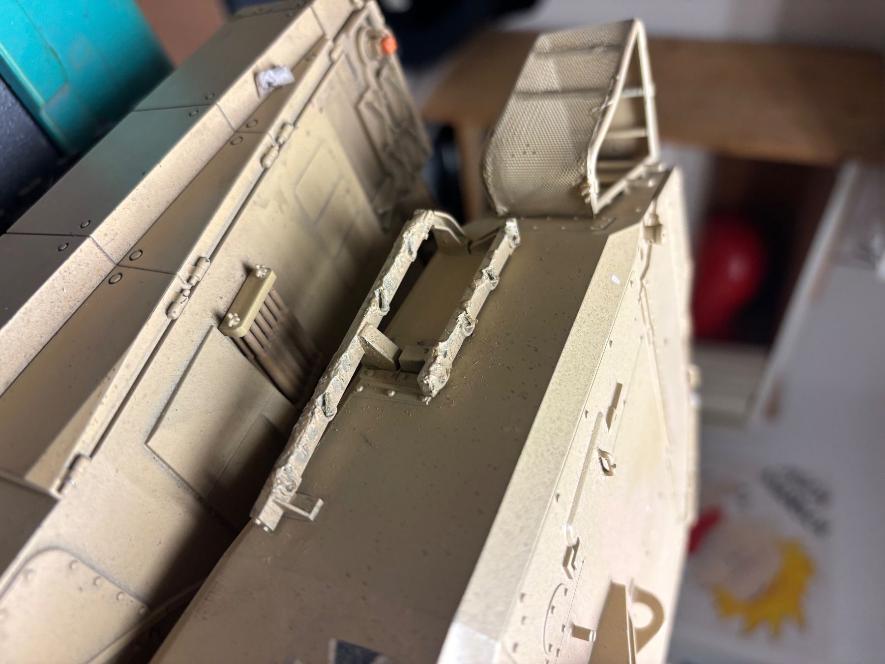 Tamiya Modellismo RC: RC Panzer Leopard 2A6 Tamiya – Usato da Zofingen venduto da melifedi 9