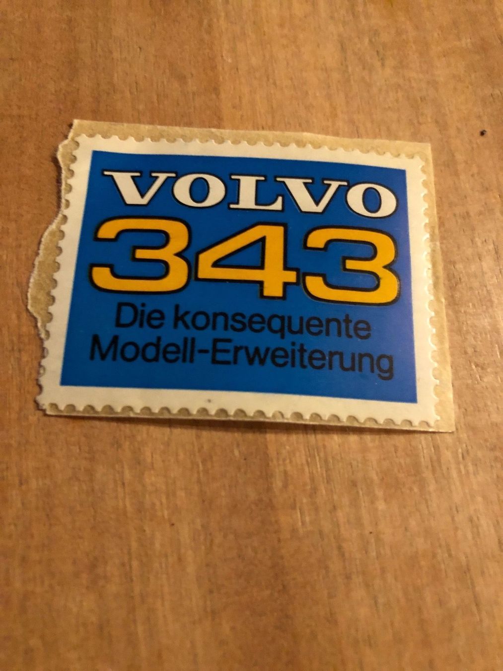 Aufkleber: Volvo 343 Abziehbild / Sticker / Kleber – Gebraucht aus Winterthur von cheerio97