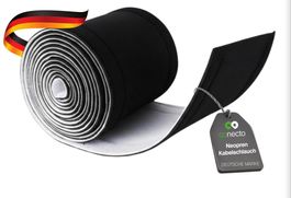 conecto Neopren Kabelschlauch mit Klettverschluss universell