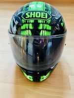 SHOEI Motorradhelm Gr. M (57-58) grün/schwarz Top!