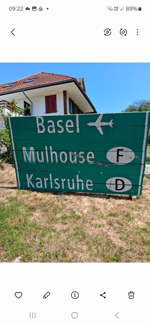 Schilder: Autobahn Schid – Gebraucht aus Oftringen von Flury4