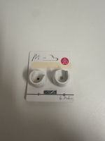 2 Stk. Wandlager/Vorhangstangehalterung D20 Weiss,Neu!