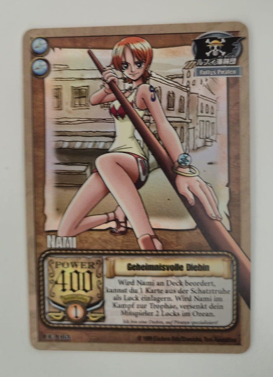 Bandai Sammelbilder & Trading cards: One Piece TCG Nami old game foil card DE – Neu und originalverpackt aus Biel/Bienne von DigiPok