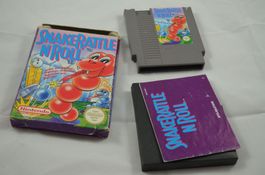 Snake Rattle N Roll NES Spiel CIB #2