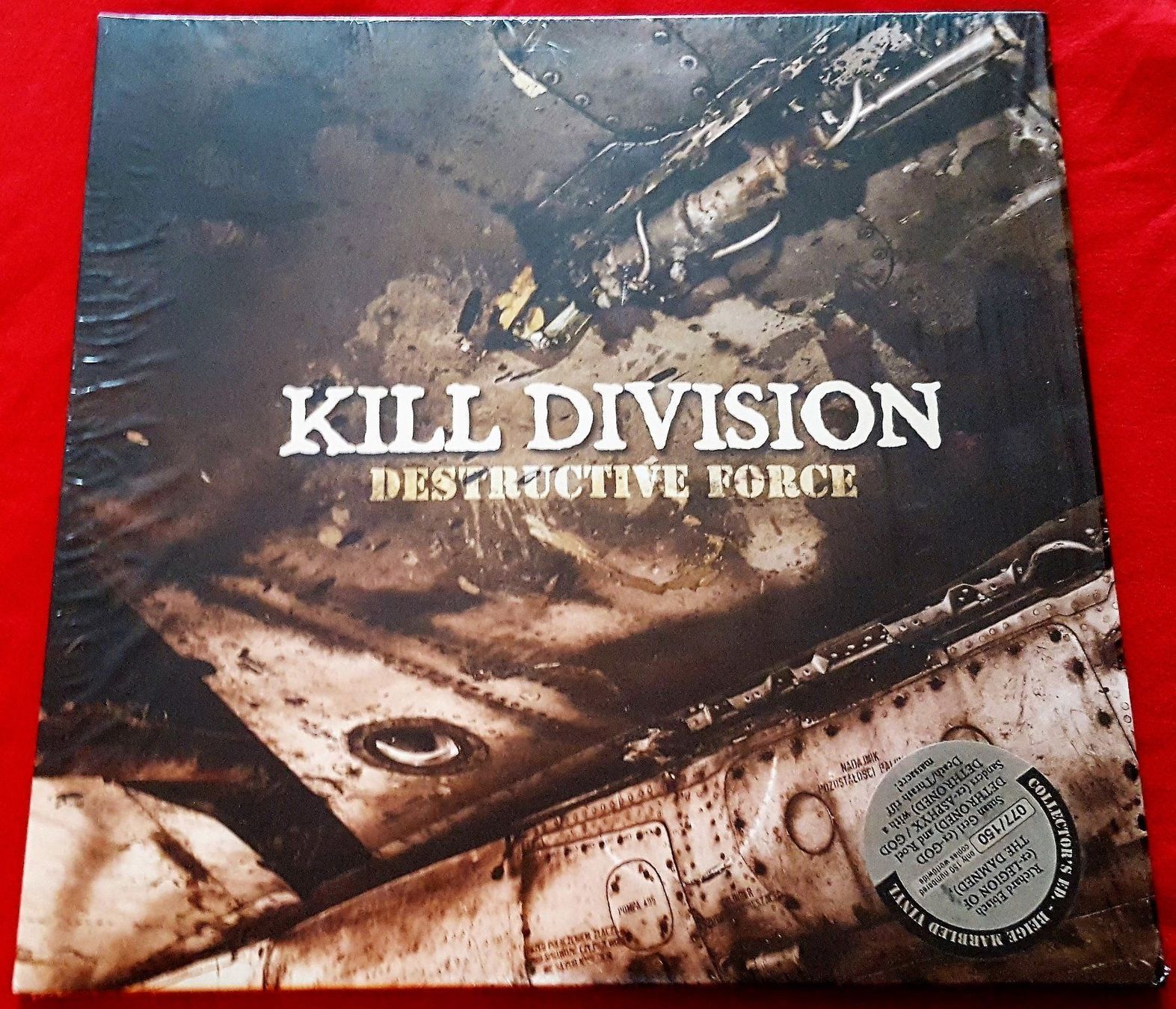 Schallplatten: Kill Division - Destructive Force - 2013 Beige Marbled Vinyl – Neu (gemäss Beschreibung) aus Uster von Zardodel