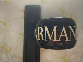 RARITÄT - stilvoller und edler EMPORIO ARMANI Armreif, nero