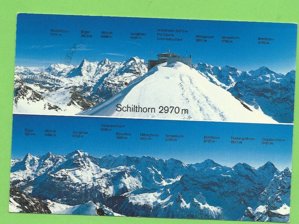 Ansichtskarten: Schilhorn – Gebraucht aus Zürich von t24_de