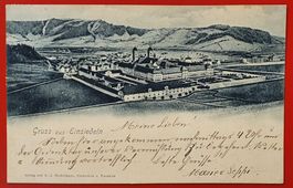 Gruss aus Einsiedeln 1900, mit UPU