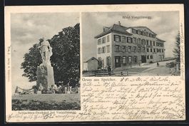 Speicher, Hotel Voegelinsegg, Schlachten