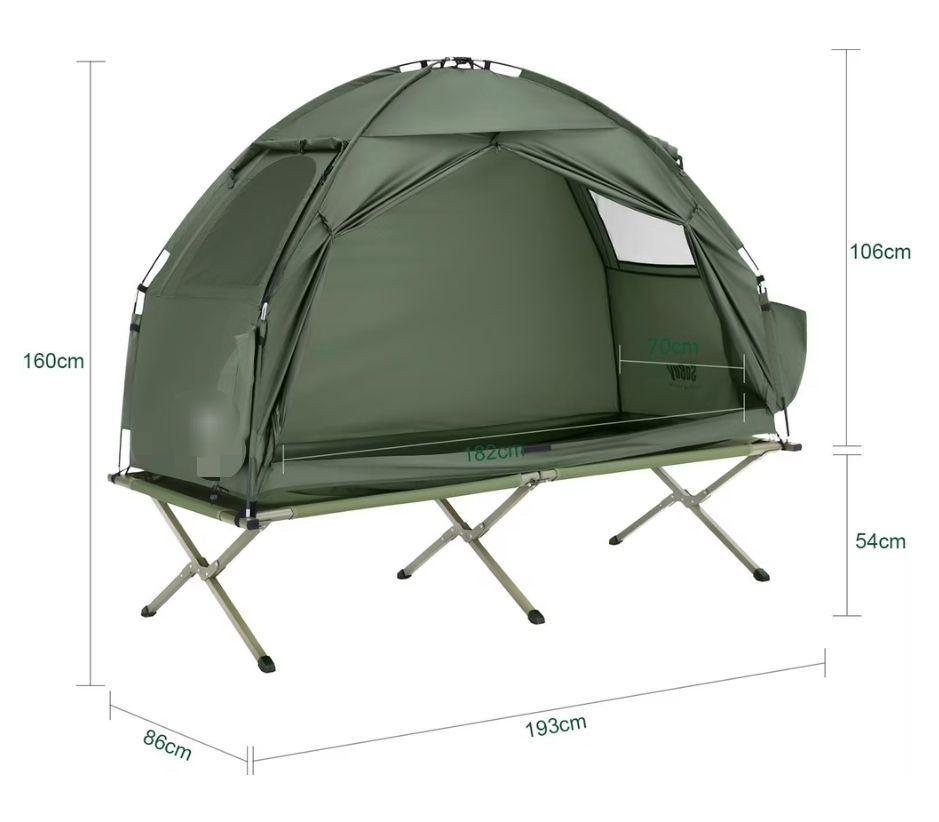 Tende : Angelzelt / Campingbett  – Nuovo (secondo la descrizione) da Oberkirch LU venduto da Elektryon